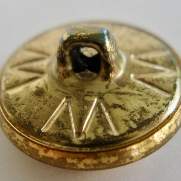 Marshall Fields Racquet Club Gold Buttons 8-Pc Set Blazer Replacement Waterbury - Picture 4 of 6